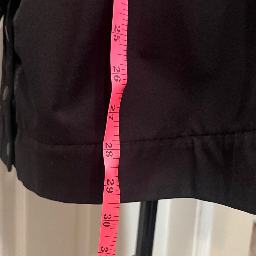 Athleta Dark Hooded Trench Coat - Picture 4 of 4